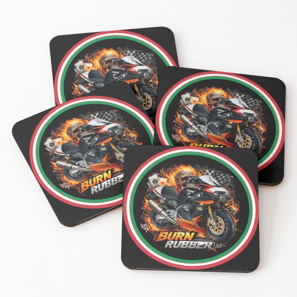 Item preview, Aprilia Burn Rubber Motorcycle designed and sold by RSVMILLE-MERCH.