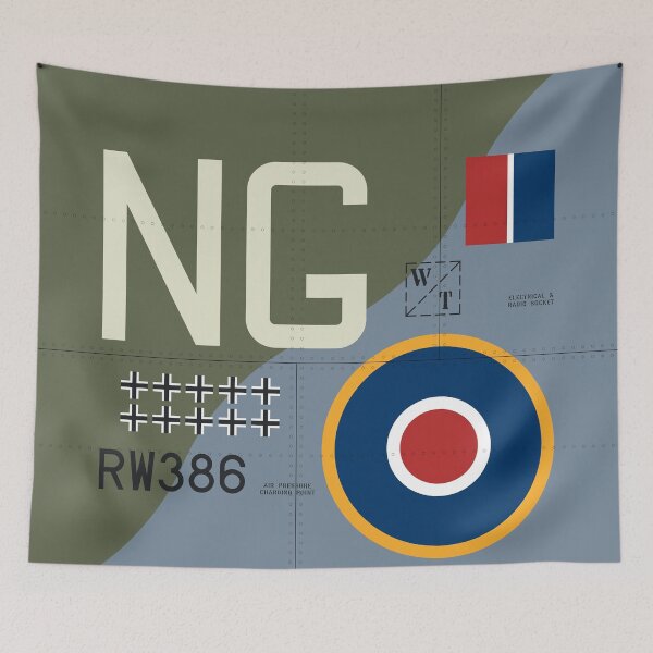 Item preview, England Spitfire Aircraft Markings designed and sold by VoodooCircus.