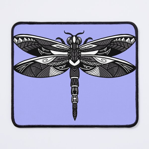 Item preview, Gray Tribal Dragonfly designed and sold by Steeb757.
