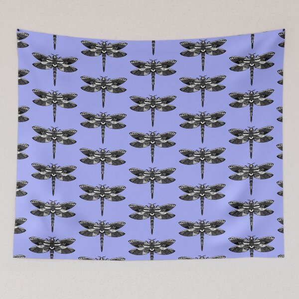 Item preview, Gray Tribal Dragonfly designed and sold by Steeb757.