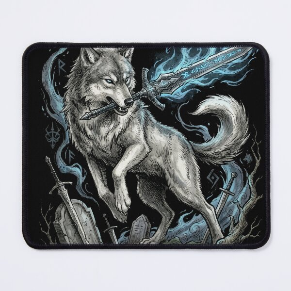 Item preview, Great Grey Wolf Sif Brave Wolf Portrait designed and sold by Senpaiwaves.