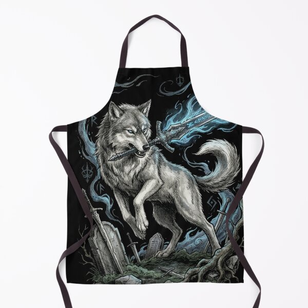 Item preview, Great Grey Wolf Sif Brave Wolf Portrait designed and sold by Senpaiwaves.