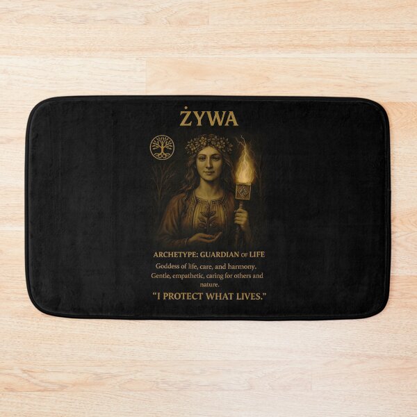 Item preview, Living - Guardian of Life, Slavic Zodiac (July 24 - August 15) designed and sold by Myth-LegendArt.