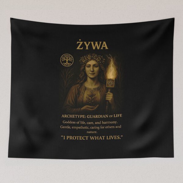 Item preview, Living - Guardian of Life, Slavic Zodiac (July 24 - August 15) designed and sold by Myth-LegendArt.