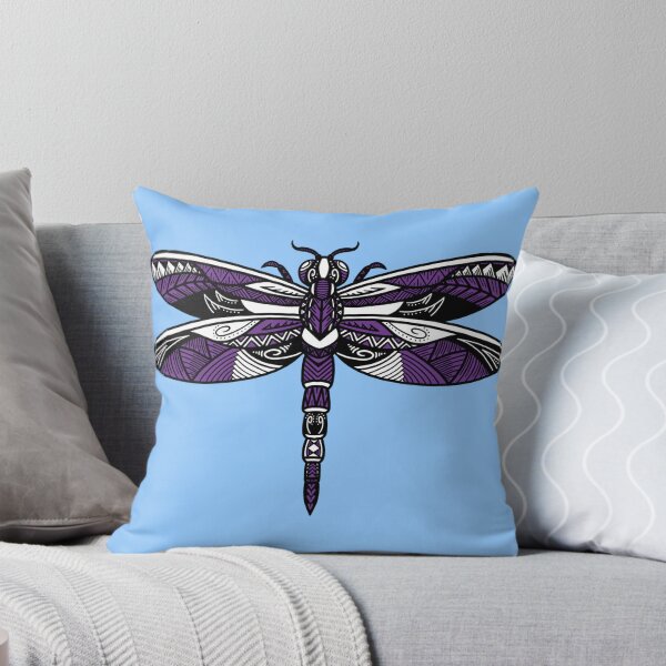 Item preview, Purple Tribal Dragonfly designed and sold by Steeb757.