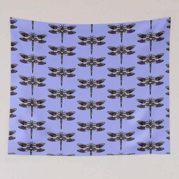 Item preview, Purple Tribal Dragonfly designed and sold by Steeb757.