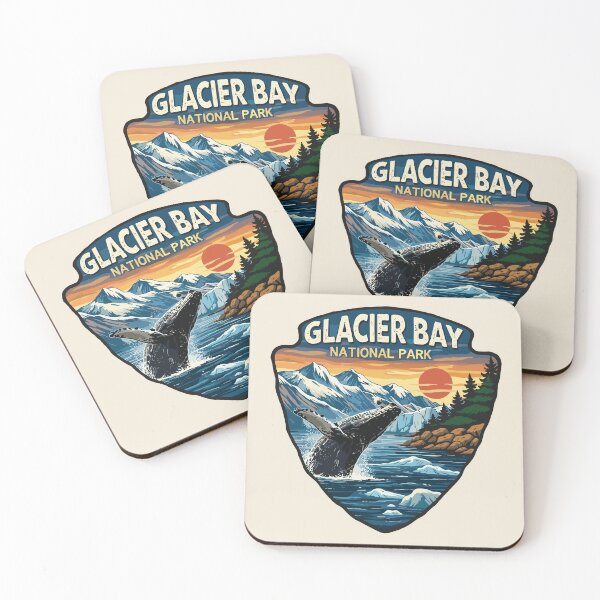 Item preview, Glacier Bay National Park Alaska Sticker designed and sold by Gideon Emmerich.
