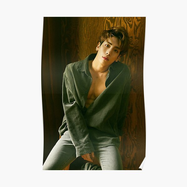 Shinee Tell Me What To Do Jonghyun Poster By Shineeemporium Redbubble