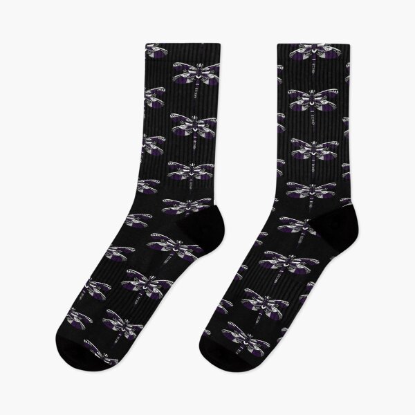 Item preview, Dark Purple Tribal Dragonfly designed and sold by Steeb757.