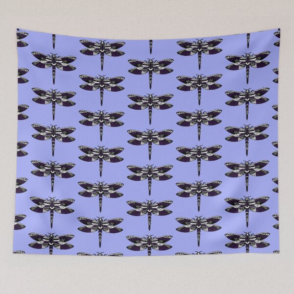 Item preview, Dark Purple Tribal Dragonfly designed and sold by Steeb757.
