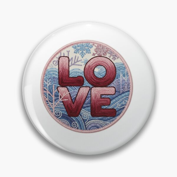 Item preview, LOVE Embroidered Patch Sticker – Valentine’s Day Gift for Lovers designed and sold by Imaginarium of Chaos falcon88 .