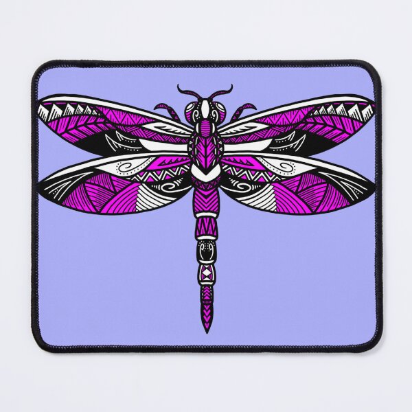 Item preview, Pink Tribal Dragonfly designed and sold by Steeb757.