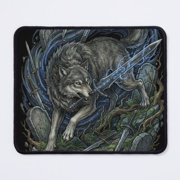 Item preview, Great Grey Wolf Sif Honorable Wolf Design designed and sold by Senpaiwaves.