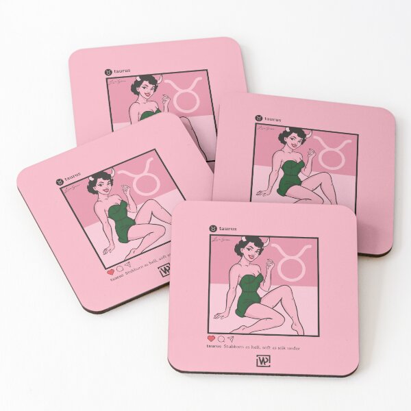 Item preview, Taurus (Pink) designed and sold by WastedPleasures.