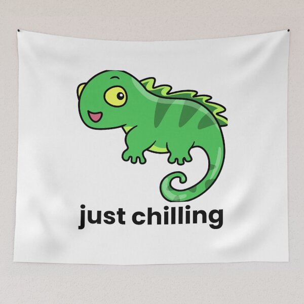 Item preview, Cute Lizard – Minimal Kawaii Illustration designed and sold by Infinite Art.
