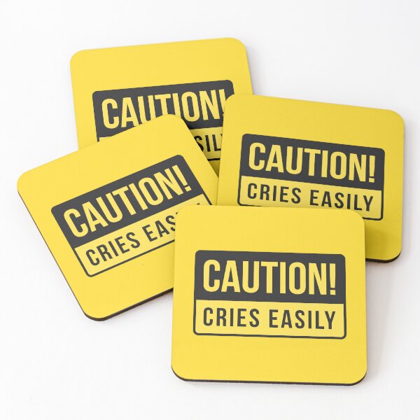 Item preview, Caution! Cries easily | HSP self awareness humor designed and sold by MamSelle.