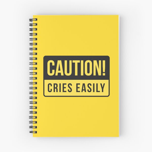 Item preview, Caution! Cries easily | HSP self awareness humor designed and sold by MamSelle.