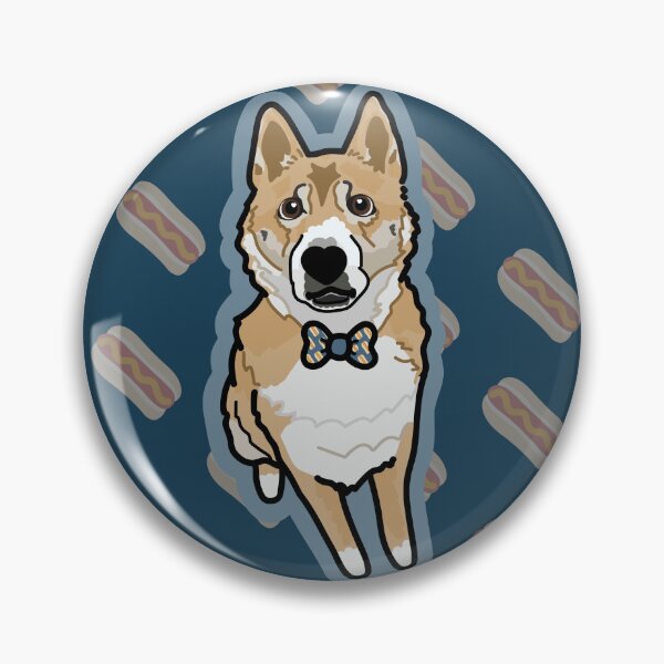 Item preview, Manu: Hot Dog Thief  designed and sold by Sporter Collie Art.