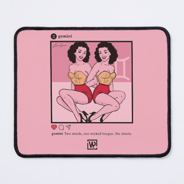 Item preview, Gemini (Pink) designed and sold by WastedPleasures.