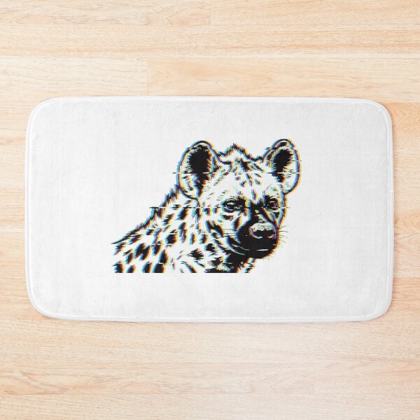Item preview, Glitch Art Spotted Hyena Trippy Design designed and sold by Petzzz.