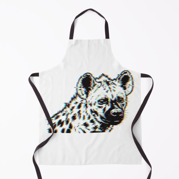 Item preview, Glitch Art Spotted Hyena Trippy Design designed and sold by Petzzz.