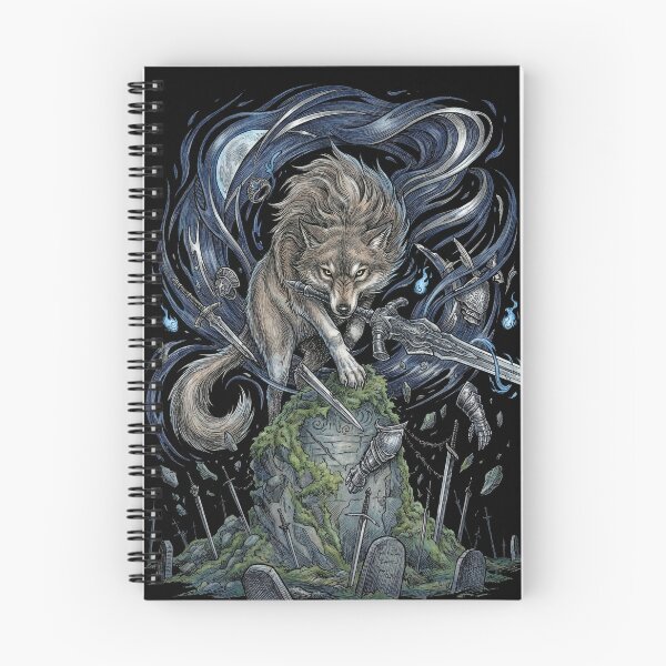 Item preview, Great Grey Wolf Sif Loyal Knight Companion designed and sold by Senpaiwaves.