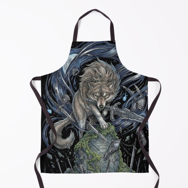 Item preview, Great Grey Wolf Sif Loyal Knight Companion designed and sold by Senpaiwaves.