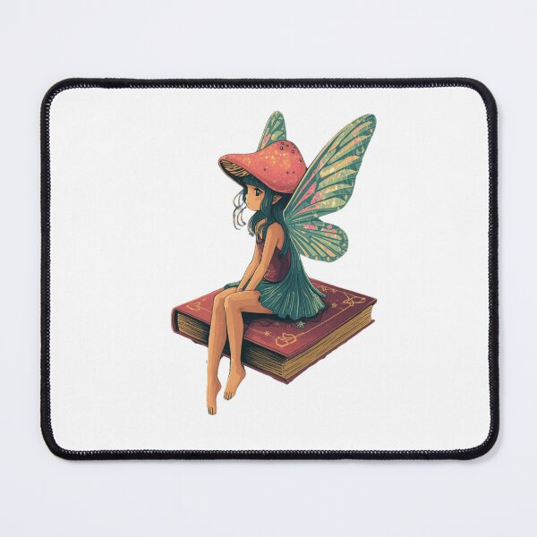 Item preview, Glitch Eco Cosmic Mushroom Fairy Blueprint Aesthetic designed and sold by Ashley critters.