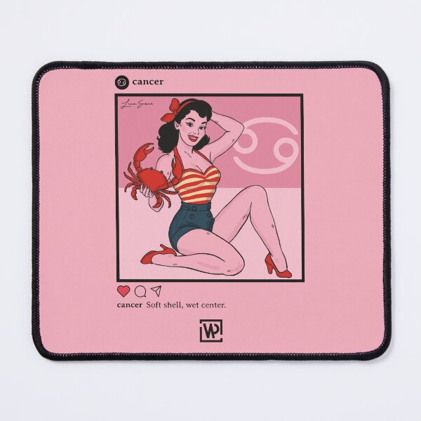 Item preview, Cancer (Pink) designed and sold by WastedPleasures.