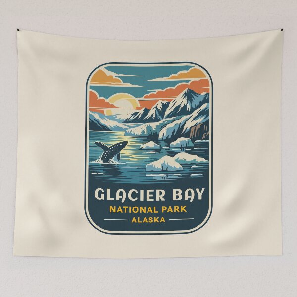 Item preview, Glacier Bay National Park Alaska Sticker designed and sold by Gideon Emmerich.