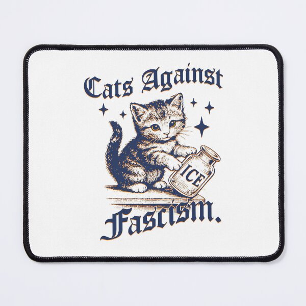 Item preview, Retro Chinga la Migra Funny Cat Meme, Pro Immigration Abolish ICE designed and sold by RandyHaskins.