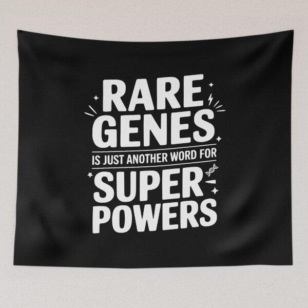 Item preview, Rare Genes is Just Another Word for Superpowers designed and sold by Frank Ring.