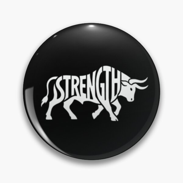 Item preview, Powerful Bull (White Version) – Geometric Illustration / Symbolic Animal designed and sold by Wawan35200.