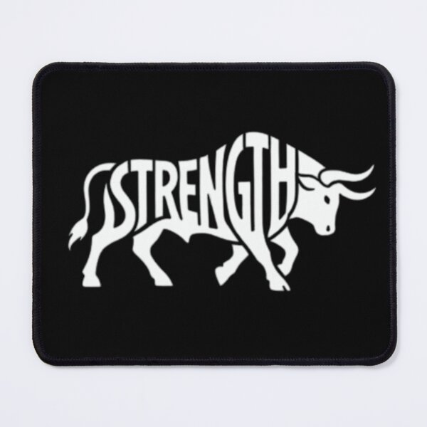 Item preview, Powerful Bull (White Version) – Geometric Illustration / Symbolic Animal designed and sold by Wawan35200.
