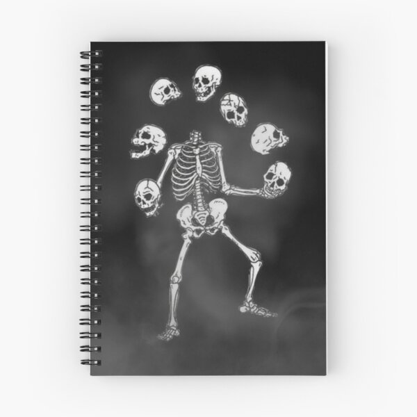 Item preview, Skeleton Juggler – Dark Gothic Skull Art designed and sold by byGokcem.