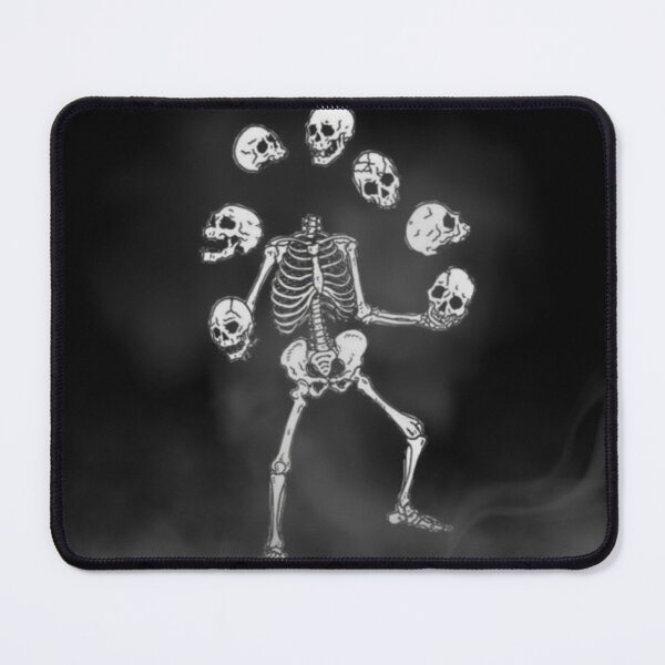 Item preview, Skeleton Juggler – Dark Gothic Skull Art designed and sold by byGokcem.