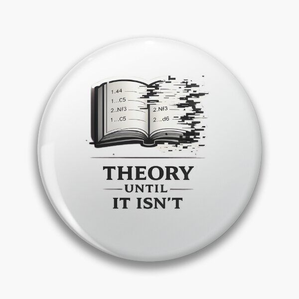 Item preview, Theory Until It Isn't designed and sold by Pinned & Forked Studio.