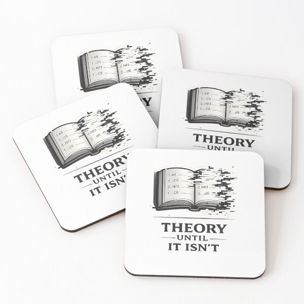 Item preview, Theory Until It Isn't designed and sold by Pinned & Forked Studio.