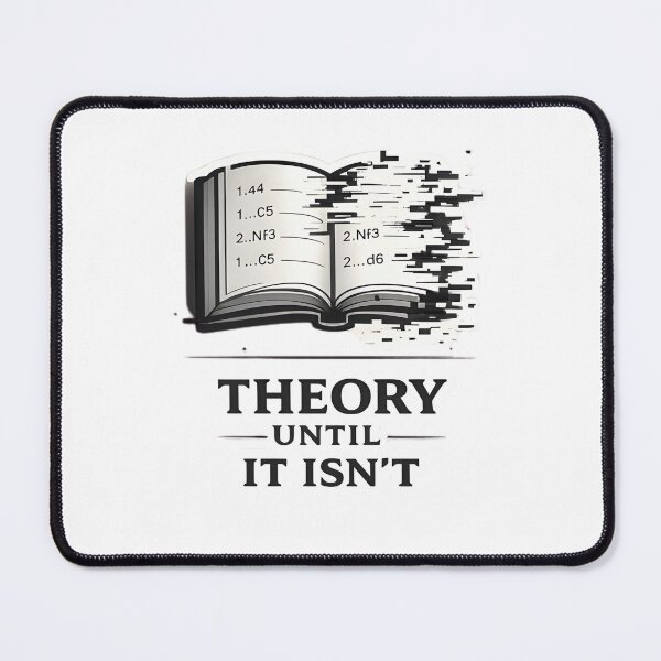 Item preview, Theory Until It Isn't designed and sold by Pinned & Forked Studio.