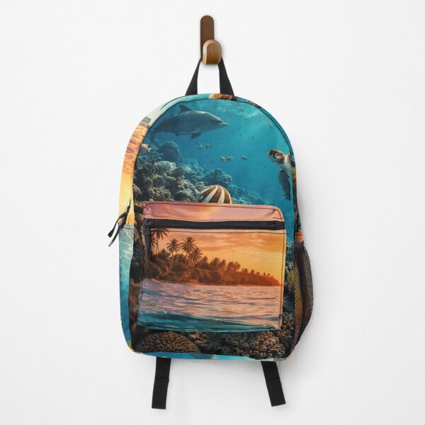 Item preview, Marine World Beneath a Tropical Sunset designed and sold by JuViRo.