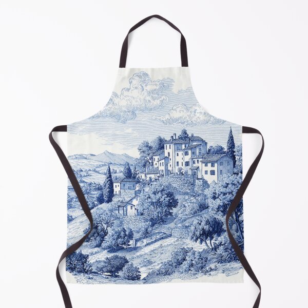 Item preview, Hillside Haven in Blue designed and sold by nshaltiel.