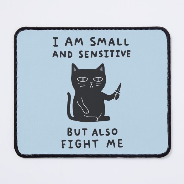 Item preview, Fight Me Cat designed and sold by Ilalemaitre.