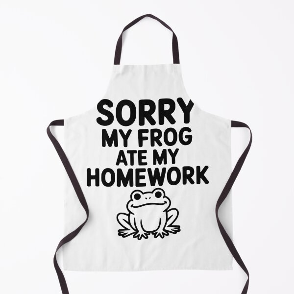 Item preview, Sorry My Frog Ate My Homework designed and sold by Frank Ring.