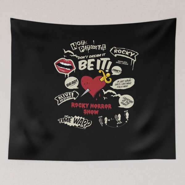 Item preview, Rocky Horror Show Icons And Quotes designed and sold by All-And-Every.
