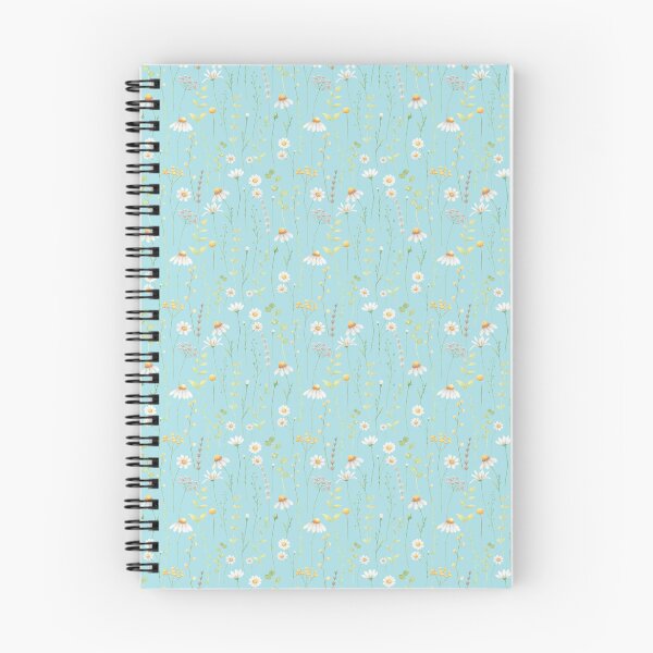 Item preview, Small flowers with blue background  designed and sold by Anisha  Vaz.