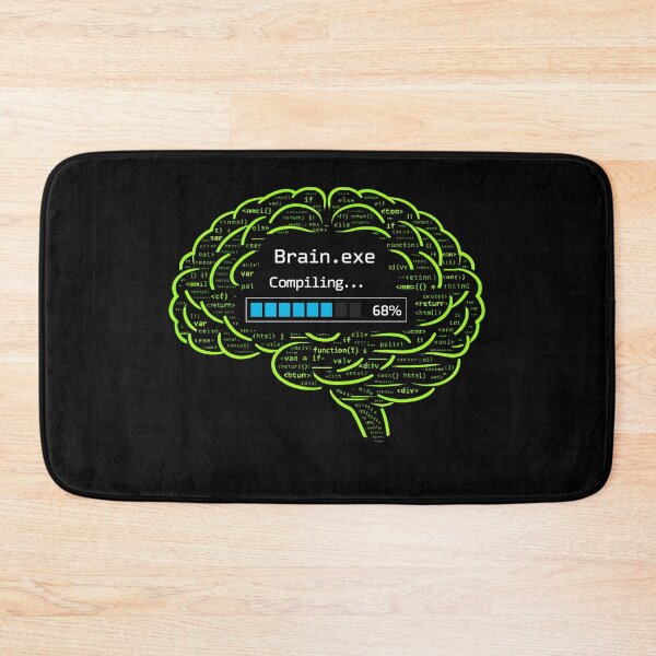 Item preview, Coding Brain Compiling Tech Art designed and sold by CosmoMagiclk.