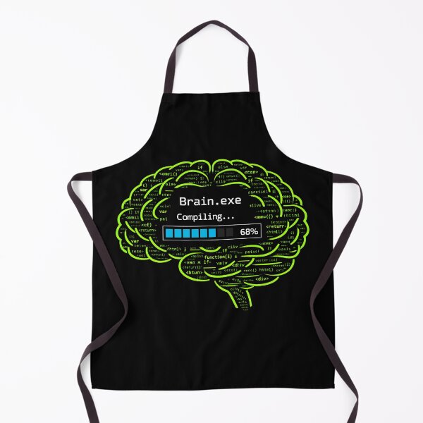 Item preview, Coding Brain Compiling Tech Art designed and sold by CosmoMagiclk.