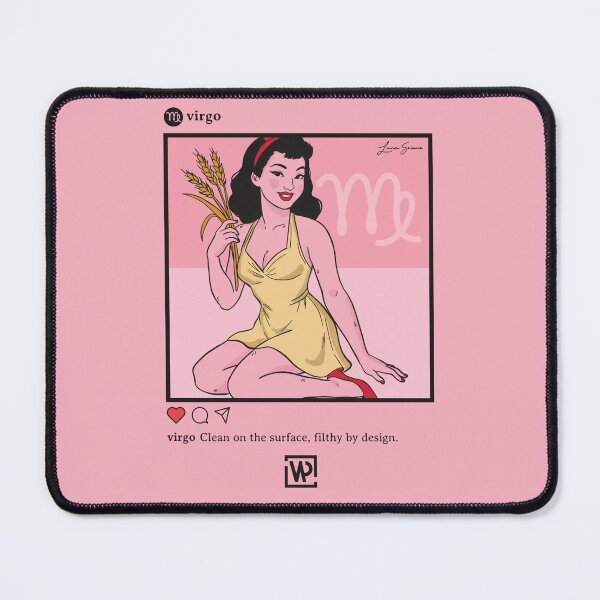 Item preview, Virgo (Pink) designed and sold by WastedPleasures.
