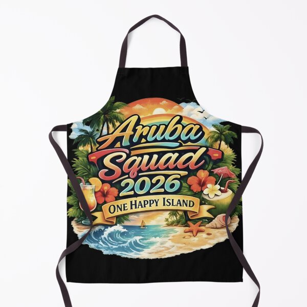 Item preview, Aruba Squad 2026 One Happy Island - Tropical Group Vacation designed and sold by haitrieuic96.