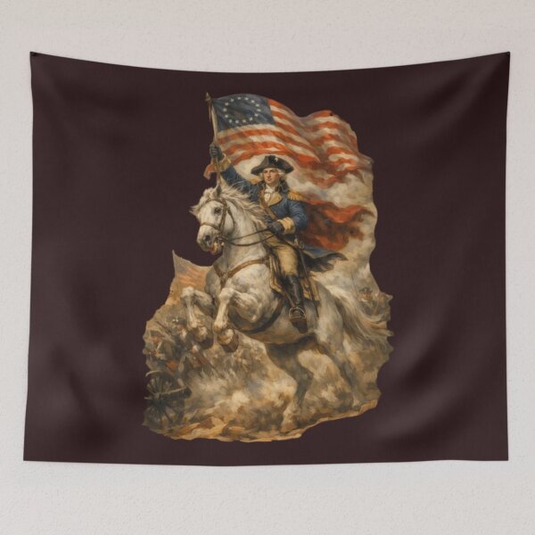 Item preview, Washington Leading the Charge designed and sold by Create Nest.